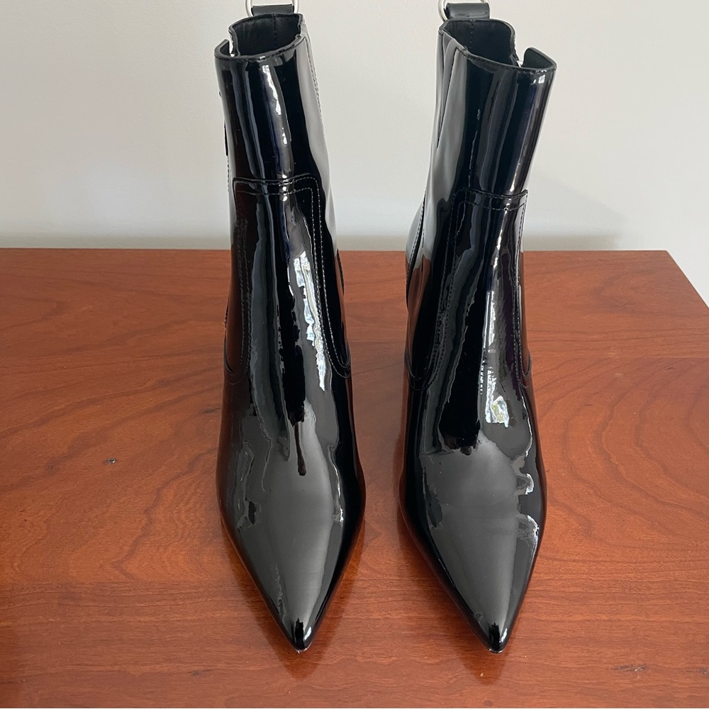 SOLD‼️Paige Callan Bootie in Black Patent Leather - Picture 3 of 10